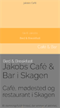 Mobile Screenshot of jakobscafe.dk